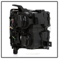 1519 SILVERADO 2500/3500HD HALOGEN MODELS WITH CHROME BEZEL LEFT
