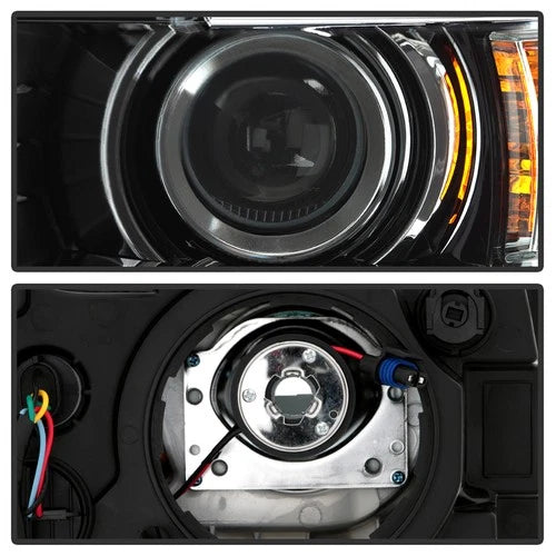 1519 SILVERADO 2500/3500HD HALOGEN MODELS WITH CHROME BEZEL LEFT