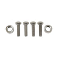 Exhaust Adapter Kit 2WD Fits LS Or Lt Swap Exhaust Manifolds On C1500 Trucks And Suvs To Dual 2.5-Inch Exhaust 2WD Applications Hooker BlackHeart