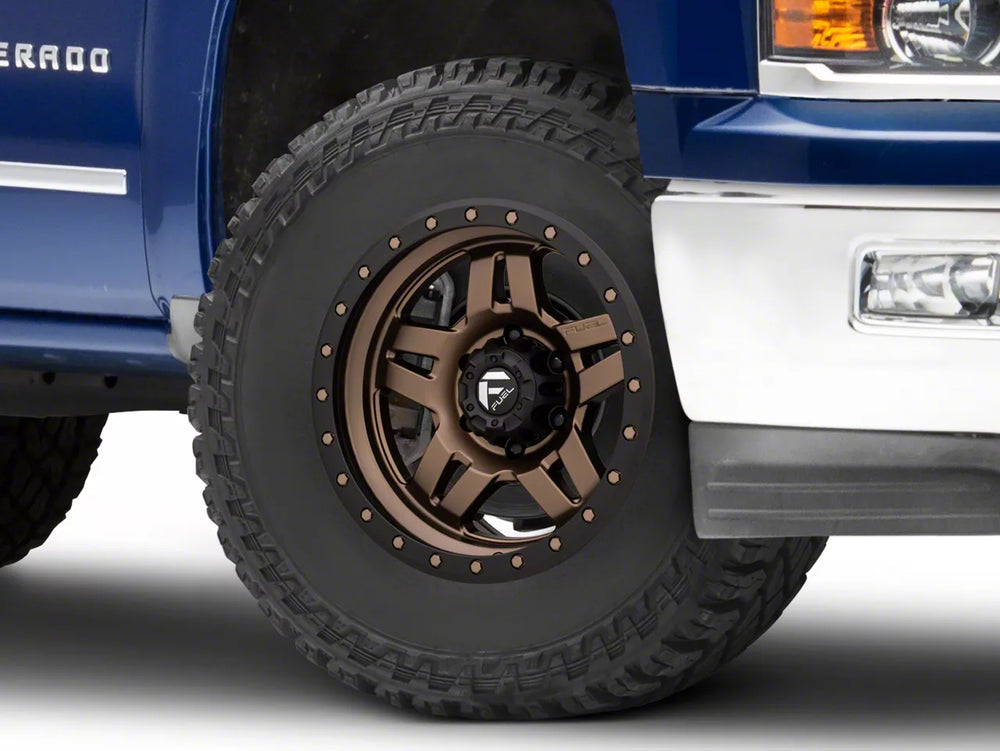 Fuel Wheels black auto part