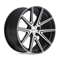 ~(30 lbs. 20X20X11)~ TSW ROUGE 18x9.5 5/112 ET35 CB72.1 GUNMETAL W/MIRROR CUT FACE