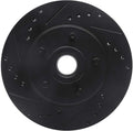 R1 Concepts E- Line Series Brake Rotor with Ceramic Brake Pads Hdw Fits Lincoln Mark