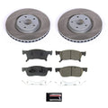 Power Stop 19-22 Subaru Ascent Front Semi-Coated Rotor Kit