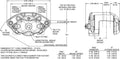 Wilwood 2.5 GM D154-DS Caliper 1.04 Red