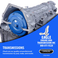 Eagle auto part close-up