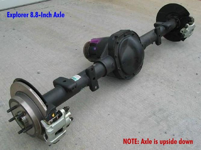 REMAN AXLE ASSY, FORD 8.8 IN., 3.08