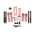 JK 4DR 2.5"RED KT W/BLK MAX