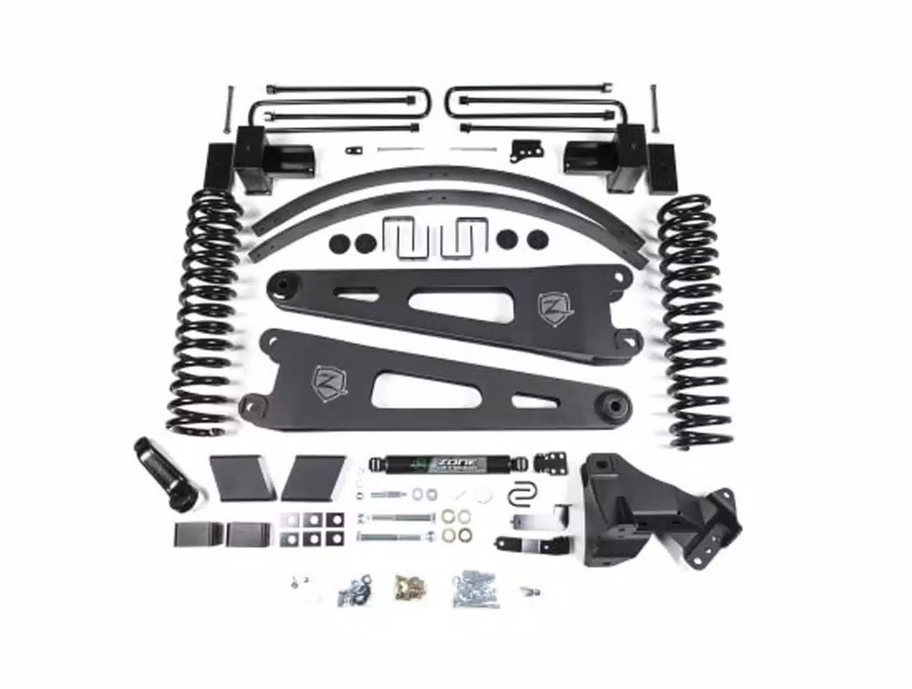 201719 F250/350 6IN SUSPENSION SYSTEM DSL 3 LEAF MAIN DUAL STABILIZER
