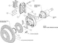 Wilwood auto part installed view