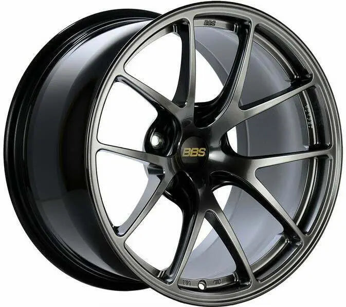 BBS black auto part