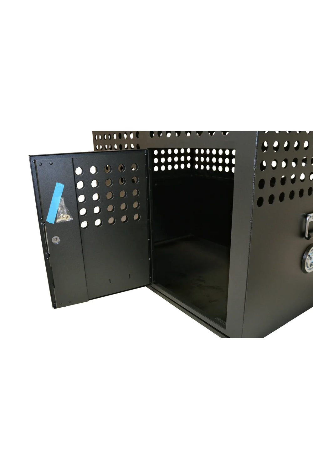HEAVY DUTY TACTICAL CONTAINMENTPC FLAT BLK TEXTURE DOOR ON SIDE