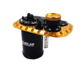 Fuelab Quick Service Surge Tank 2.0 w/49614 Lift Pump & Triple 500LPH Pumps w/Controller - Gold