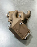 CSF 16-21 BMW M5 (F90) / 17-21 BMW M8 (F91/F92/F93) Twin Charge-Air-Cooler Set - Bengal Red Matte