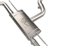 aFe cat-back exhaust close-up