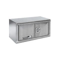 36 X 24 X 24 ALUMINUM DOUBLE DOOR UNDERBODY TOOL BOX RIGHT HAND OPEN