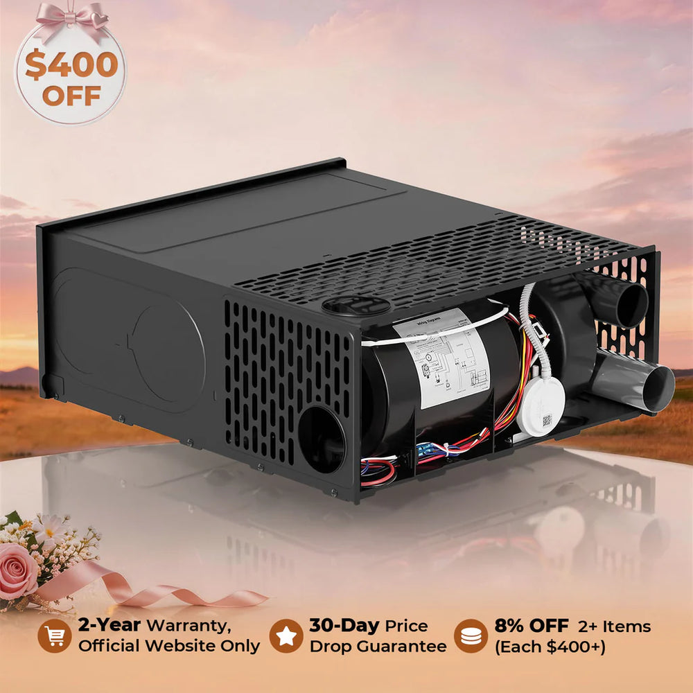 13500 BTU NONDUCTED RV ROOFTOP A/C UNIT IN BLACK
