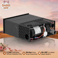 13500 BTU NONDUCTED RV ROOFTOP A/C UNIT IN BLACK