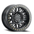 Aluminum Wheels 17x9 Ryno Cast Beadlock RT951B Satin Black Black Beadlock Ring -12 Offset 8 on 165.1 Bolt Pattern 130.81 Bore Raceline