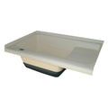 LEFT HAND DRAIN POLAR WHT