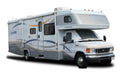 7391 FORD RV CLASS C DELUXE WINDSHIELD COVER W/ ROLLUP WINDOWS