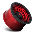 D632 17X9 8X170 GL-RED-BBR -12MM