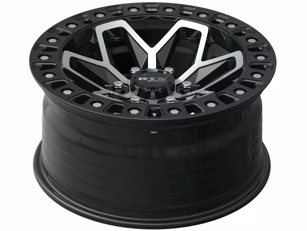 ZION 18X9 5X127 ET15 CB71.5 GLOSS BLACK MACHINED