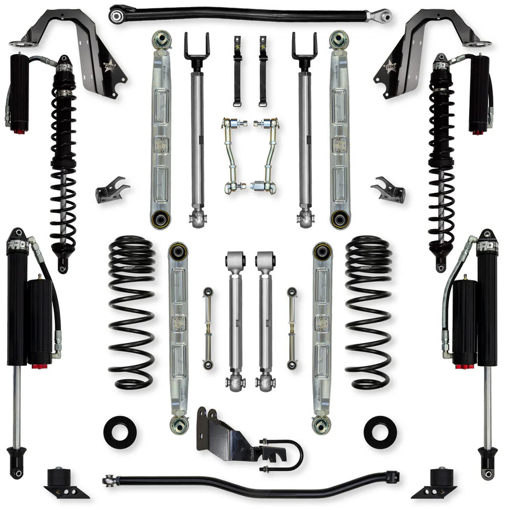 21C WRANGLER JLU 4DR 3.5IN ALUM COIL OVER SYS W/ PB+J LOWER MID ARMS & FAST CD