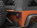 Rugged Ridge Led Tail Light Set Smoke 07-18 Jeep Wrangler