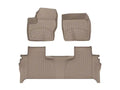 WeatherTech Tan Front Rear FloorLiner HP Fits -20-24 Chevrolet GMC 451436-1-8IM