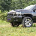 Wehrli 11-14 Chevy 2500/3500 HD Valance Filler Panel Kit w/ Tow Hooks - Fine Tex Black