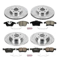 Power Stop 13-19 Ford Fusion Front & Rear Z23 Evolution Sport Brake Kit