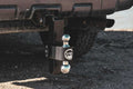 STEEL WEIGH SAFE 8IN DROP 2IN SHANK WITH TOWBALLS AND PINTLE AND WS05 WS11 WS12