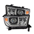 AlphaRex headlights close-up
