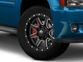 Fuel Wheels black auto part