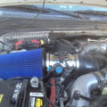 No Limit Fabrication 6.4 PowerStroke Cold Air Intake Polished PG7 Filter