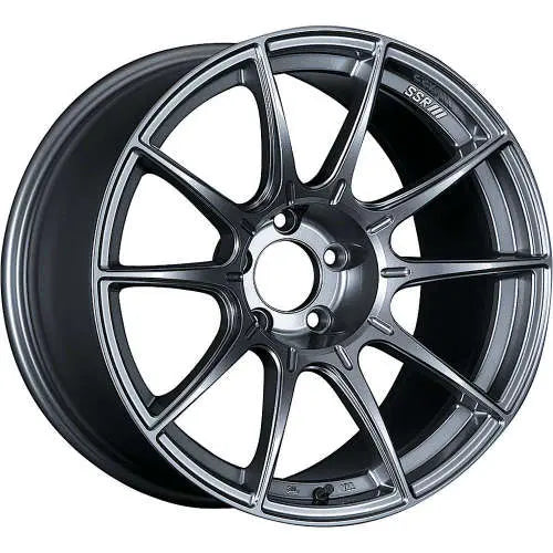SSR GTX02 18x9.5 5x114.3 22mm Offset  - Dark Silver Wheel (SPECIAL ORDER-NO CANCELLATION)