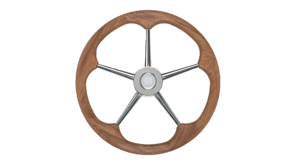5 SPOK NATURAL TEAK WHEEL D400