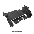 1823 WRANGLER JKU 4DR CARGO SET CARGO MAT WHEELHOUSE COVERS W/ SUBWOOFER MESA