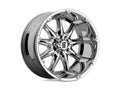KMC XD SERIES XD779 BADLANDS CHROME PLATED 20x9 8X6.5 bp 4.53 b/s 12 offset