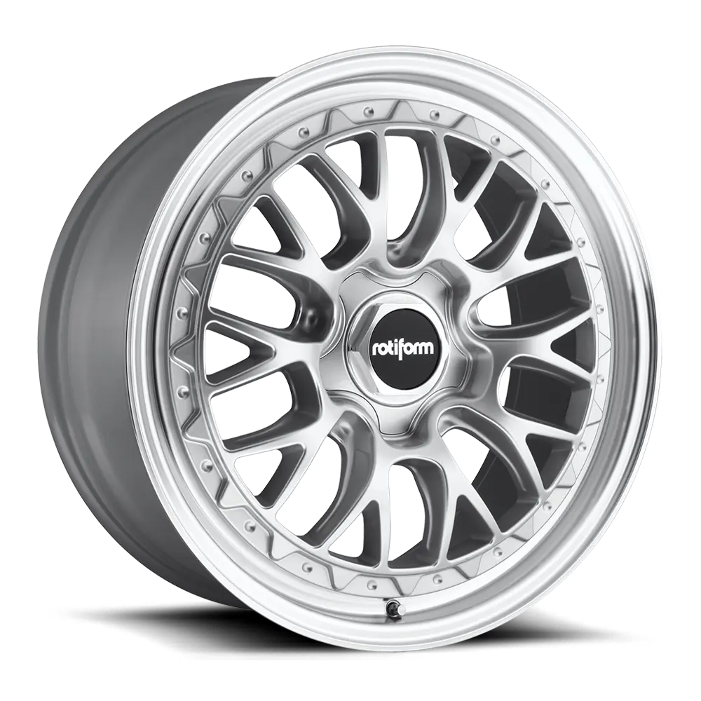 Wheel Pros R155 19X8.5 5X112 GL-SLVR-MACH 45MM