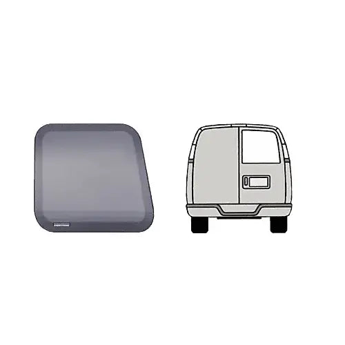 FIXED WINDOW RIGHT HAND REAR DOOR WINDOW 97C GM