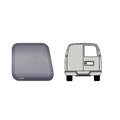 FIXED WINDOW RIGHT HAND REAR DOOR WINDOW 97C GM