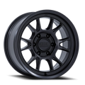 KM729 17X8.5 6X4.5 M-BLK 0MM