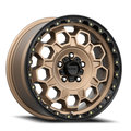 TREK 17X8 5X4.25 38MM MATTE BRONZE W/ BLACK LIP