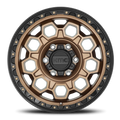 TREK 17X8 5X4.25 38MM MATTE BRONZE W/ BLACK LIP