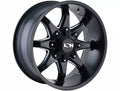 181 (181) SATIN BLK/MILLED SPOKES 2