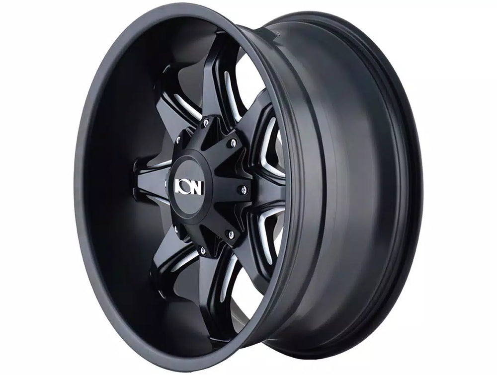 181 (181) SATIN BLK/MILLED SPOKES 2