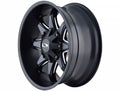 181 (181) SATIN BLK/MILLED SPOKES 2