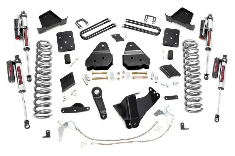 2x 690005 1x 9295 2x 690004 1x 1564BOX1 1x 1564BOX3 6 Inch Lift Kit Diesel OVLD Vertex Ford Super Duty (11-14)