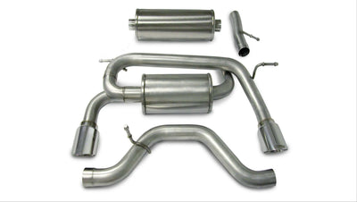 CORSA Performance polished cat-back exhaust